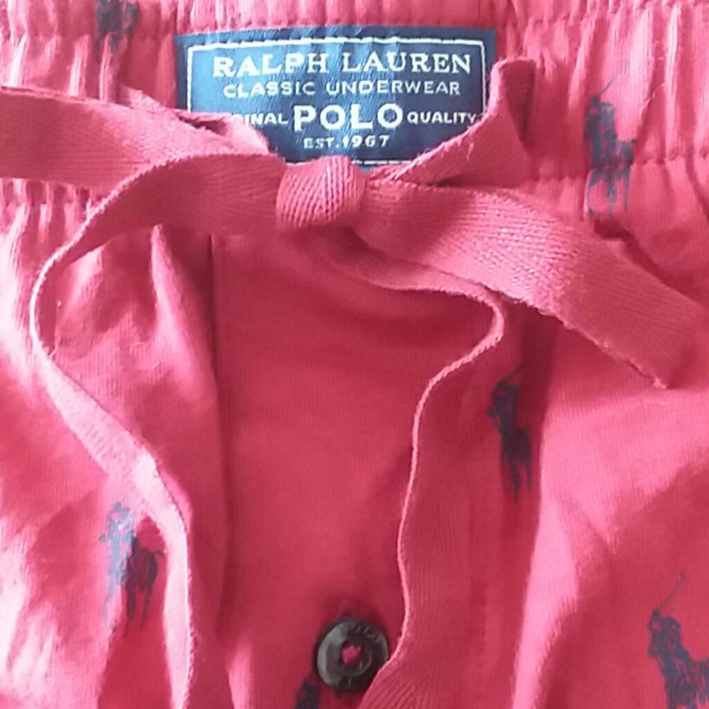 NWT Polo Ralph Lauren Burgundy Lounge Pants XL